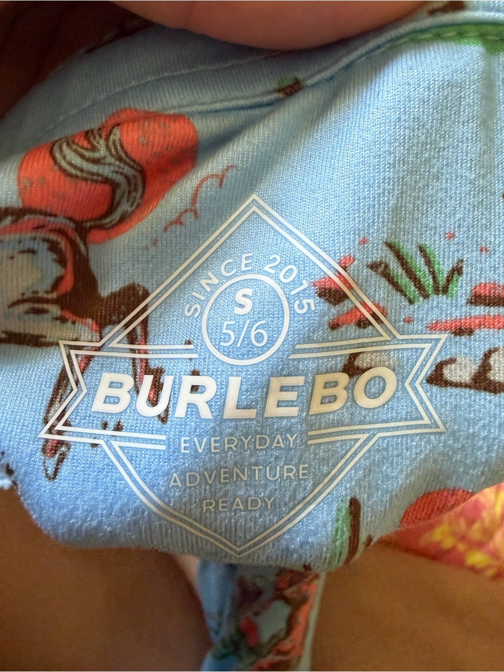 Burlebo boys performance polo youth small size 5/6 GUC western print kids shirt - Picture 7 of 9